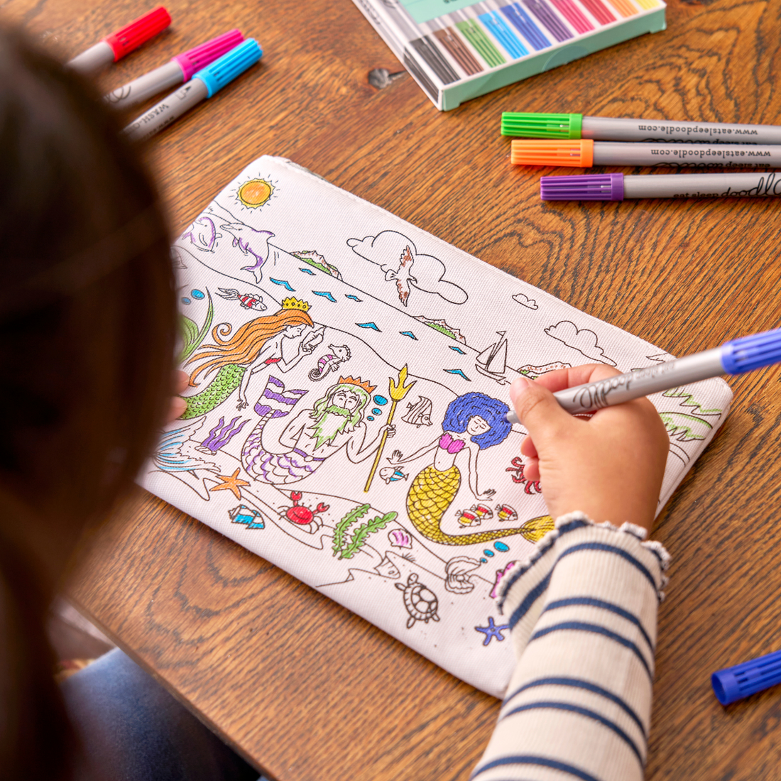 Making a splash: our BRAND NEW mermaid pencil case is here!