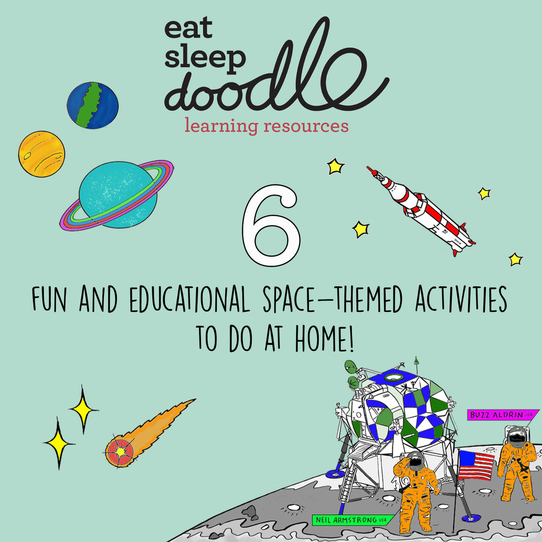 6 fun and educational space-themed activities to do at home!