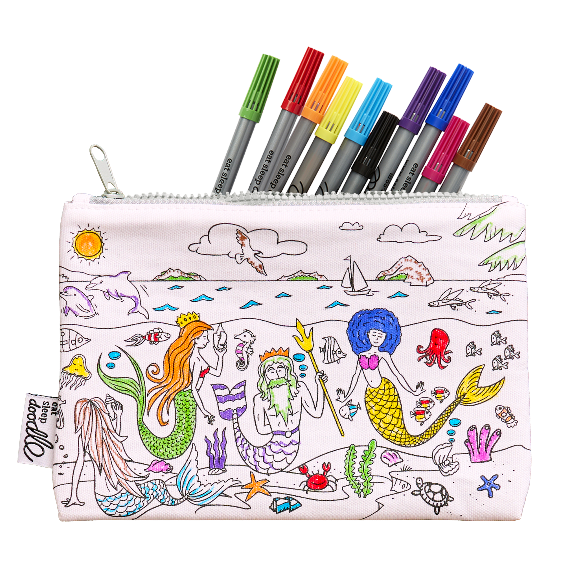 mermaid pencil case