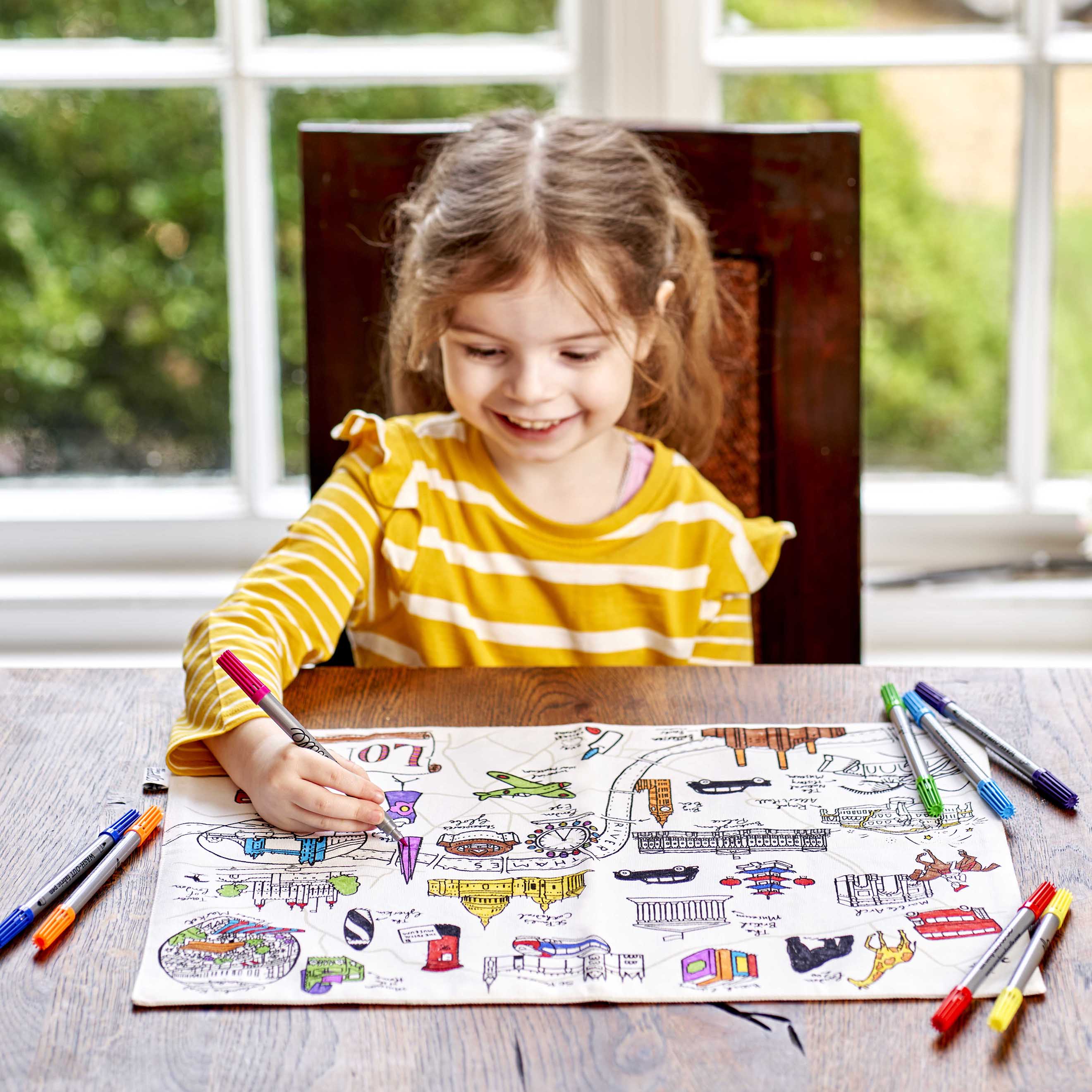 colouring london map gifts for son