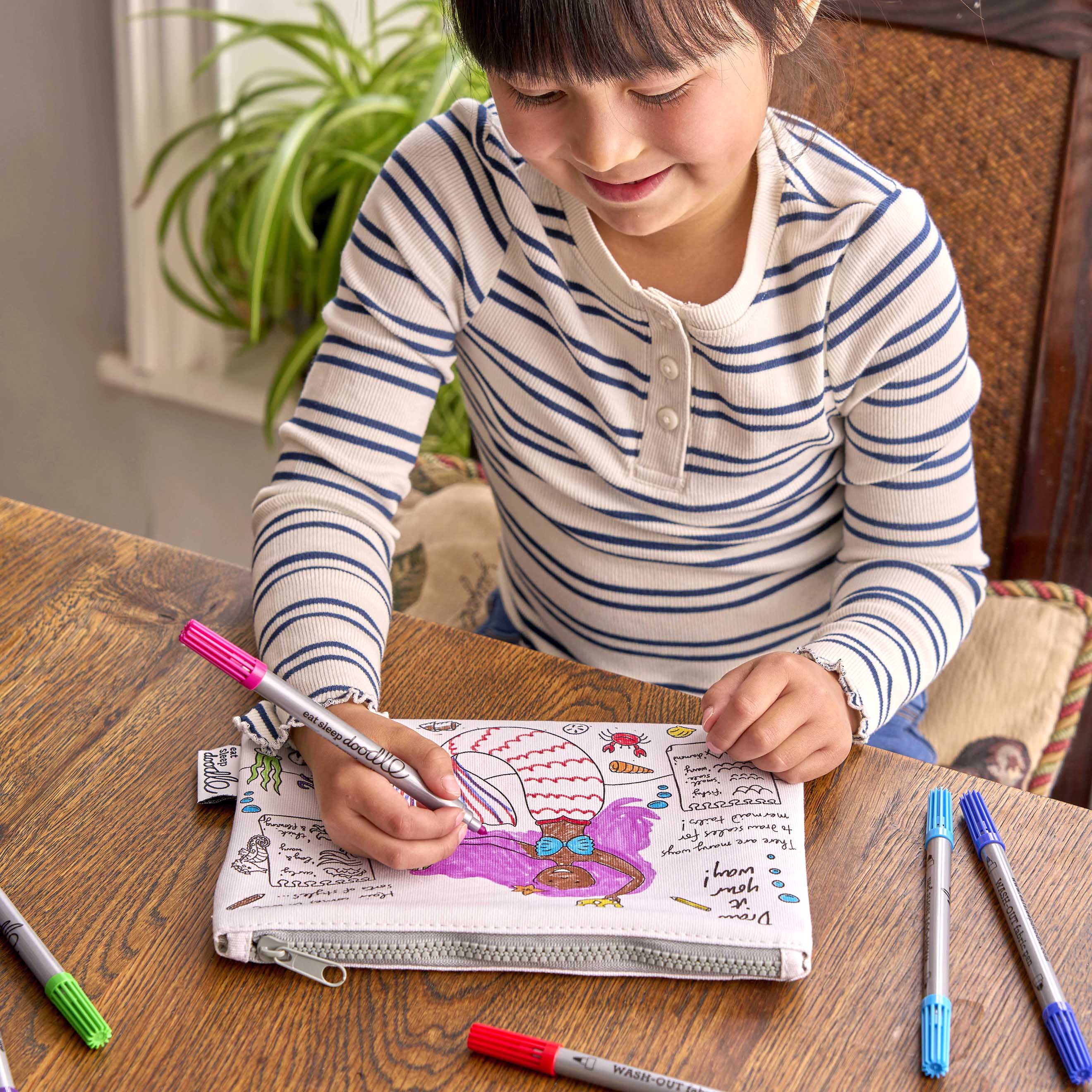 mermaid pencil case