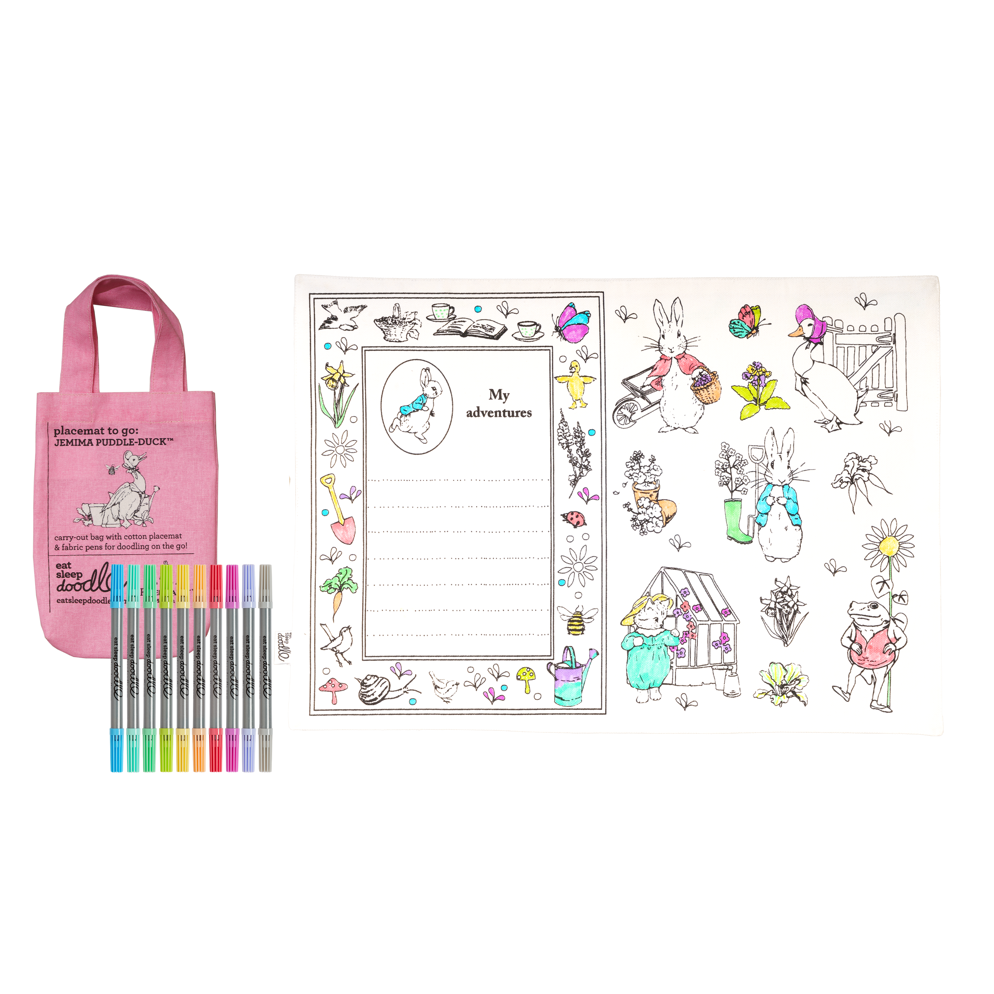 colour in peter rabbit gifts Fun activity kits for kids