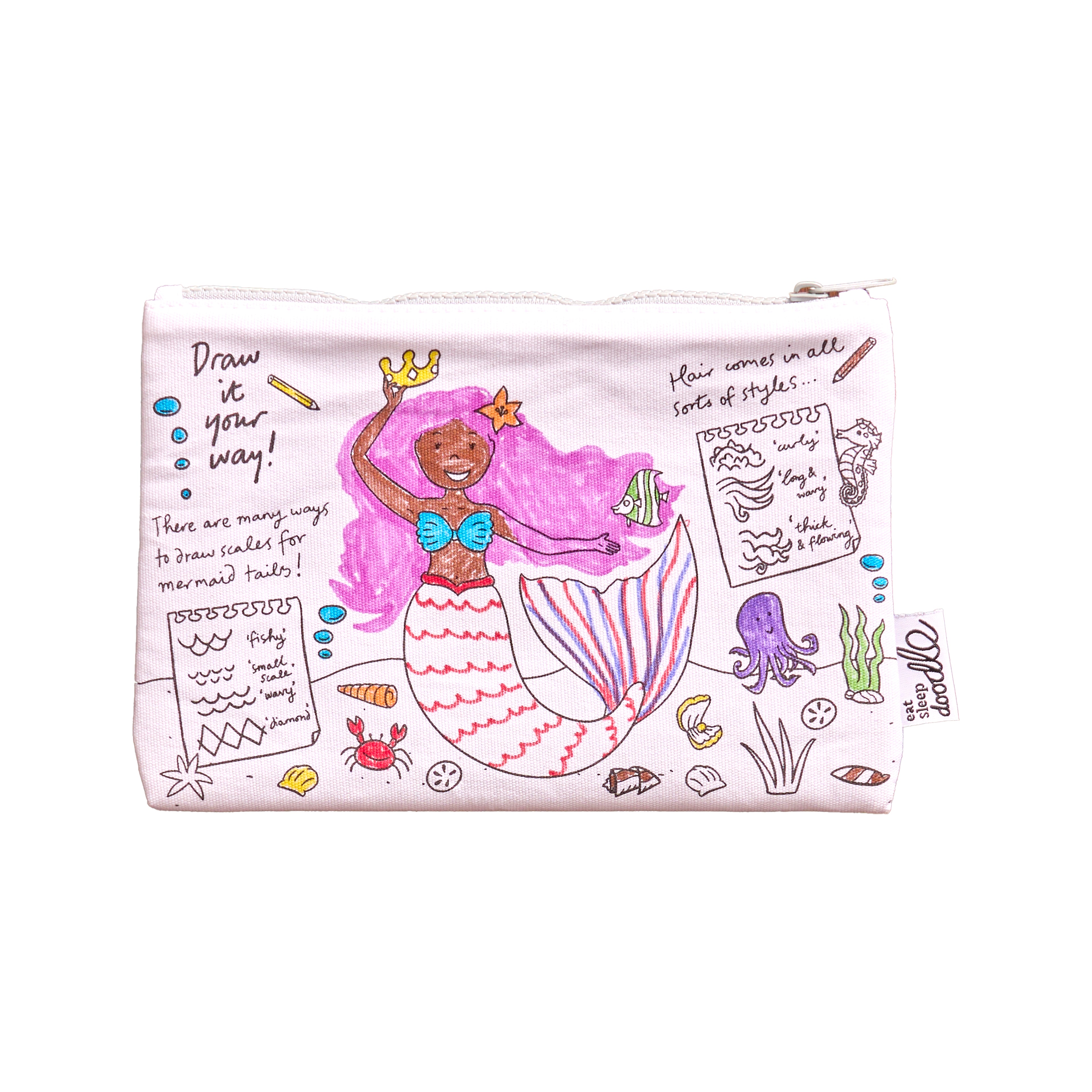 mermaid pencil case