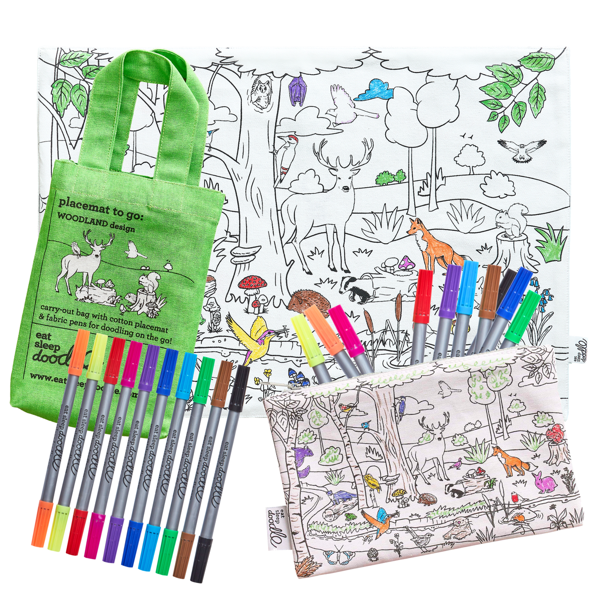woodland colour in bundle
