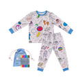 space explorer colour in pyjamas