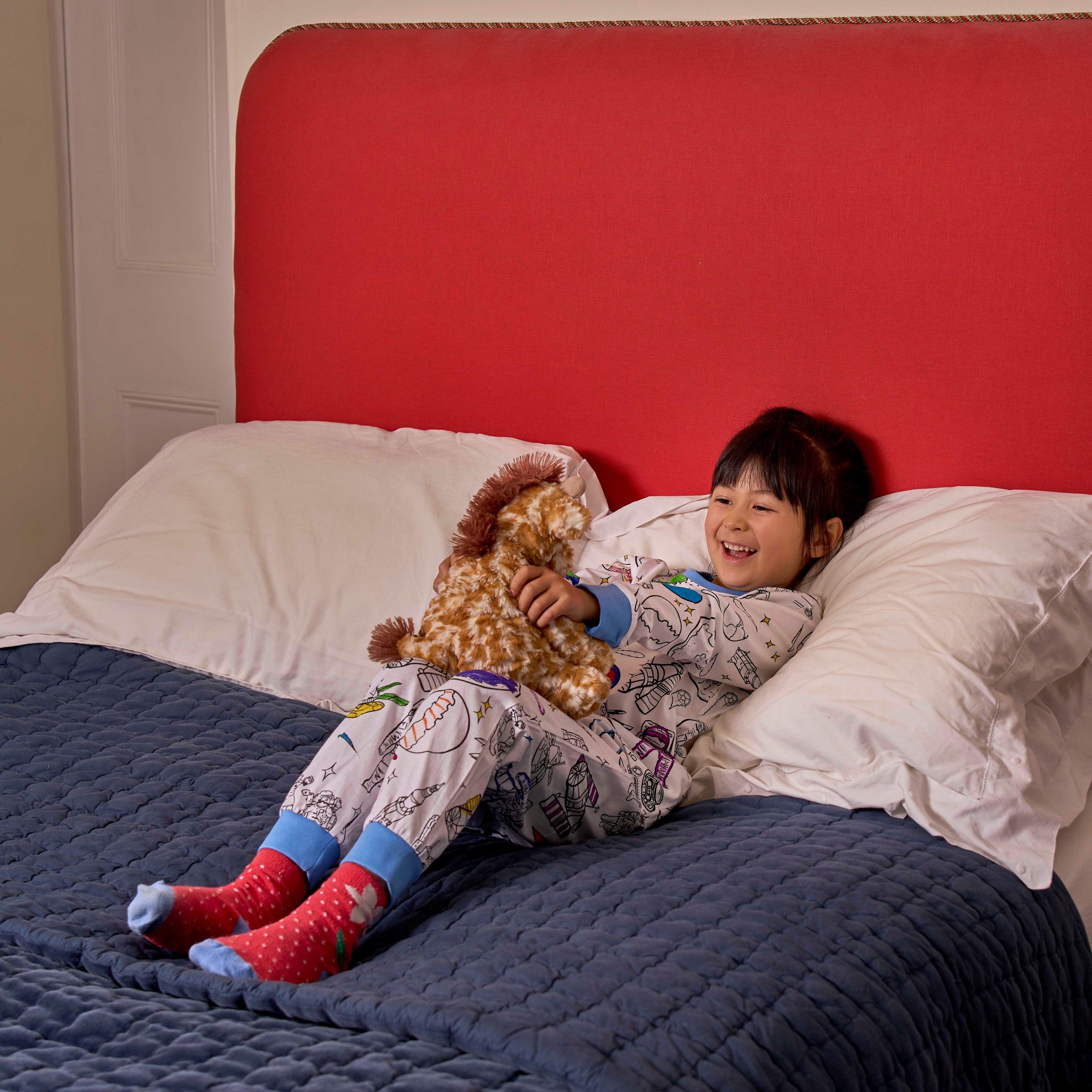 space explorer colour in pyjamas