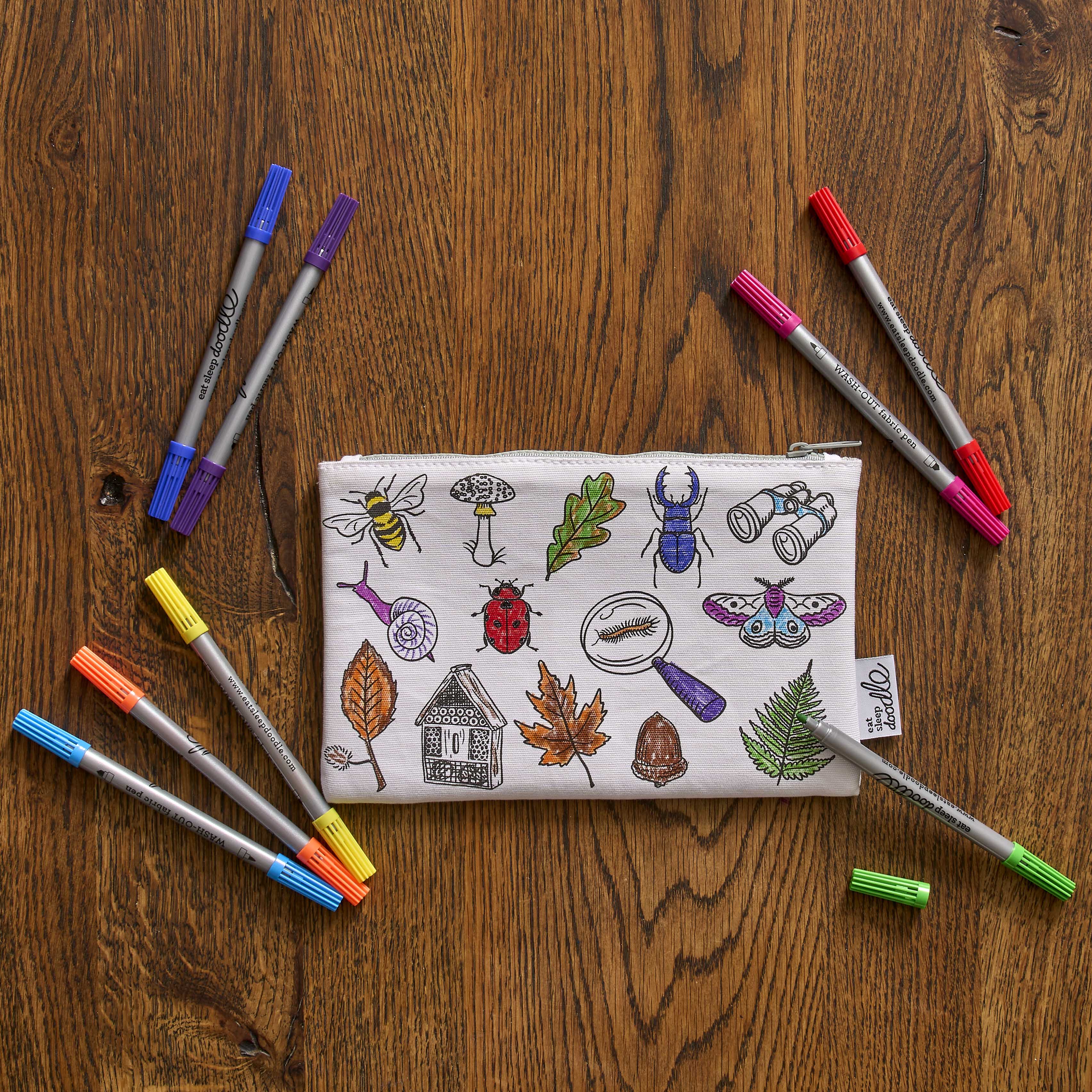 woodland pencil case