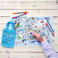world map Colour-in toys for kids Creative Christmas