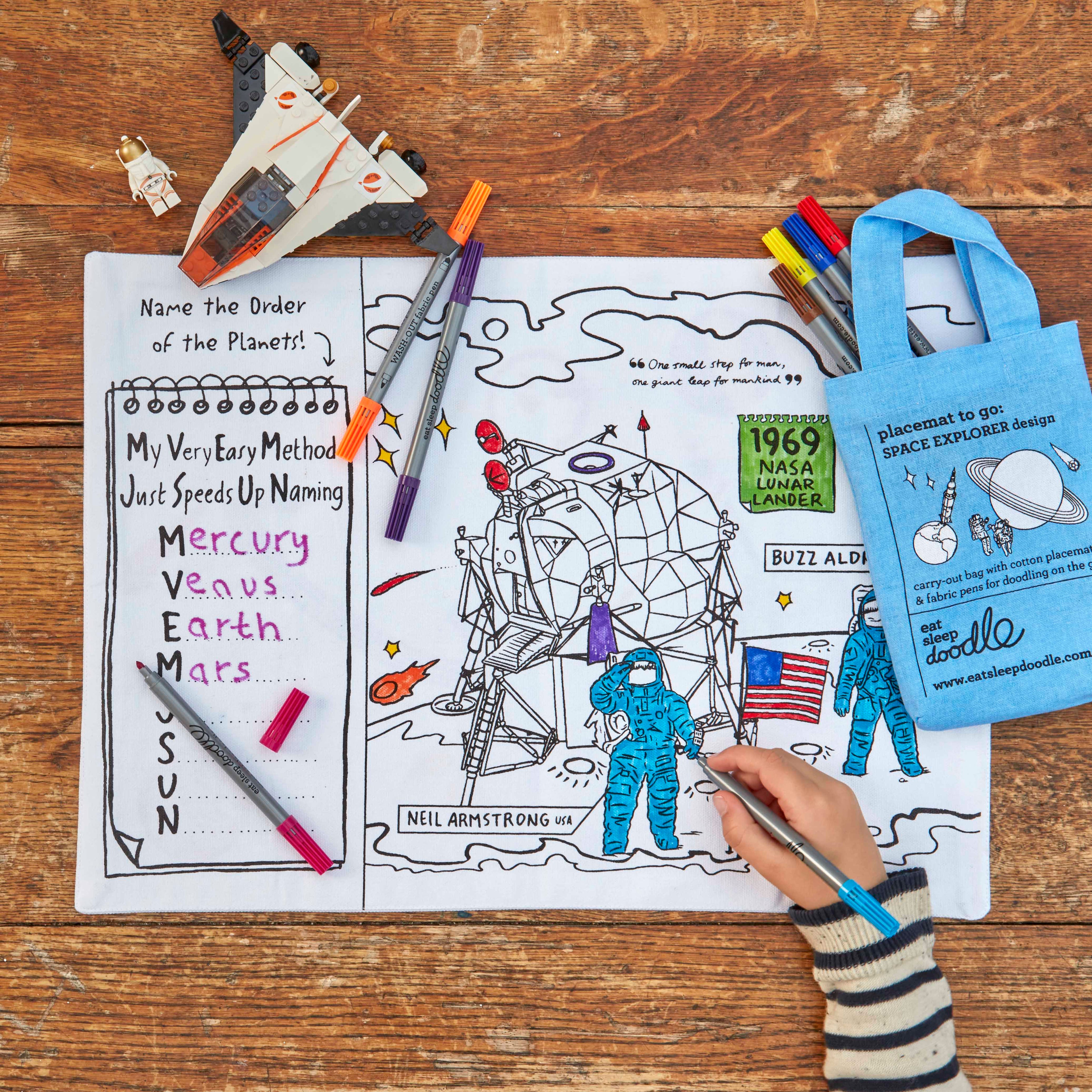 rocket ship educational gifts for kids Arts and crafts sets