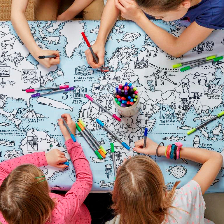 world map gifts for kids that have everything
